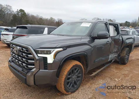 2023 Toyota Tundra Platinum из США, поврежденный, VIN 5TFNA5DB0PX114433